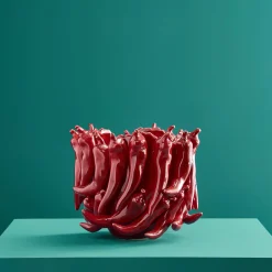 Vase Chili S, rouge