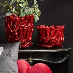 Vase Chili S, rouge