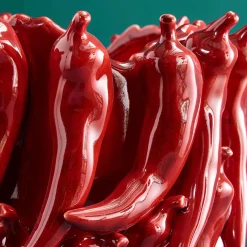 Vase Chili S, rouge