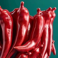 Vase Chili S, rouge
