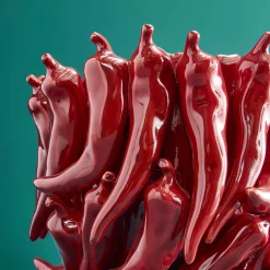 Vase Chili S, rouge
