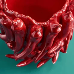 Vase Chili S, rouge