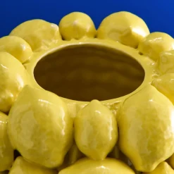 Vase citron, jaune