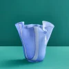 Vase Finya, bleu