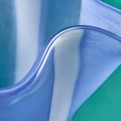 Vase Finya, bleu
