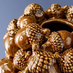 Vase Glands, marron