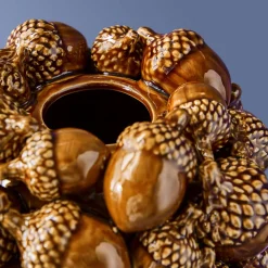Vase Glands, marron