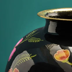 Vase Lorea L, noir