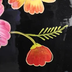 Vase Lorea L, noir