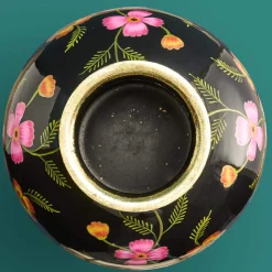 Vase Lorea L, noir