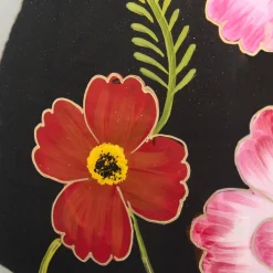 Vase Lorea M, noir