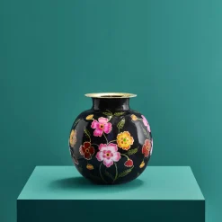 Vase Lorea S, noir