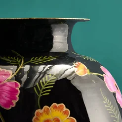 Vase Lorea S, noir
