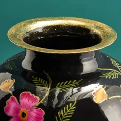 Vase Lorea S, noir