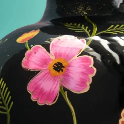 Vase Lorea S, noir