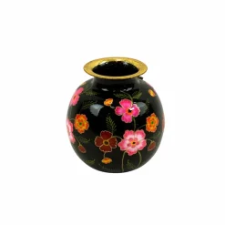 Vase Lorea S, noir