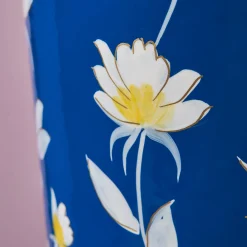 Vase Margarita L, bleu