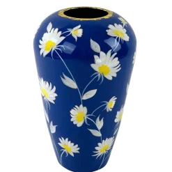 Vase Margarita L, bleu