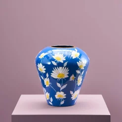 Vase Margarita M, bleu