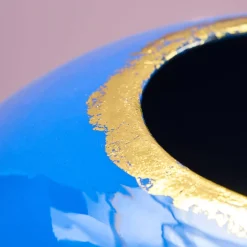 Vase Margarita M, bleu