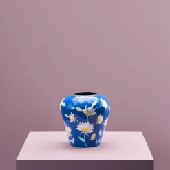 Vase Margarita S, bleu