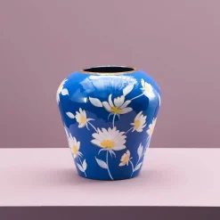 Vase Margarita S, bleu
