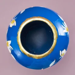 Vase Margarita S, bleu