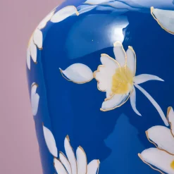 Vase Margarita S, bleu