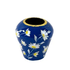 Vase Margarita S, bleu