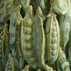 Vase Pois ventru, vert