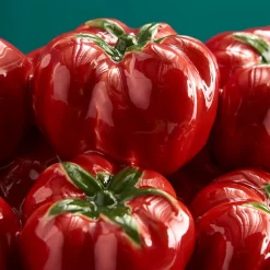 Vase Tomates, rouge