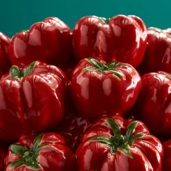 Vase Tomates, rouge