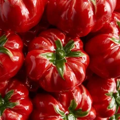 Vase Tomates, rouge