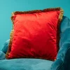 Velvet cushion