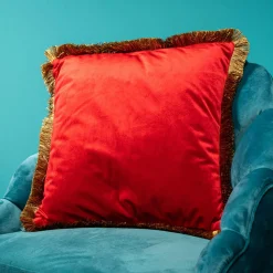 Velvet cushion
