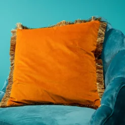 Velvet cushion