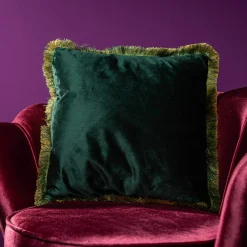 Velvet cushion