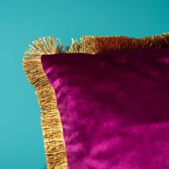 Velvet cushion