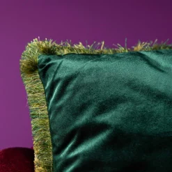 Velvet cushion