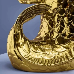 XXL Vase Poisson Blubb, or brillant